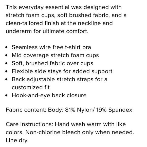 Wacoal Womens How Perfect Full Figure Wire Free Bra navy blue size 40DD - Picture 5 of 5